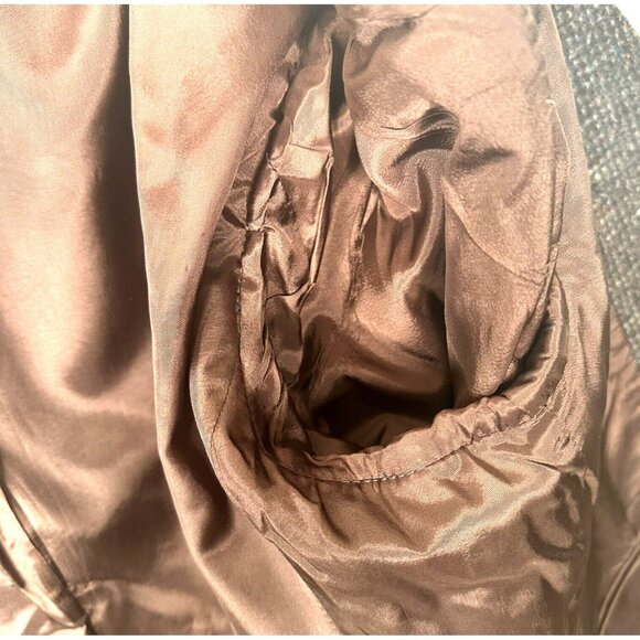 Vintage Harris Tweed Wool Blazer Mens Sport Coat Two Button Jacket Brown 42 T - Picture 11 of 16